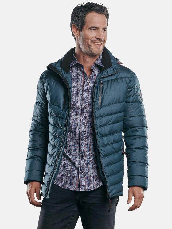 engbers Herren Hochwertige Steppjacke Petrolblau 30164