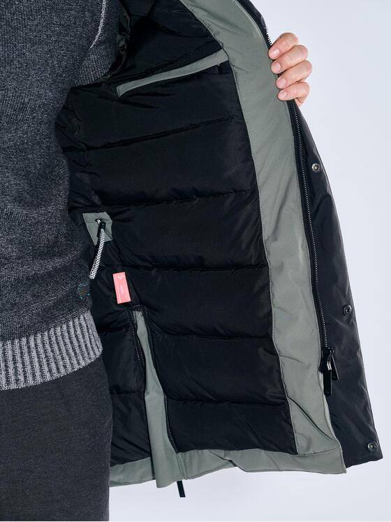 ENGBERS GERMANY Herren Jacke mit Funktionsdetails Gruen 39316