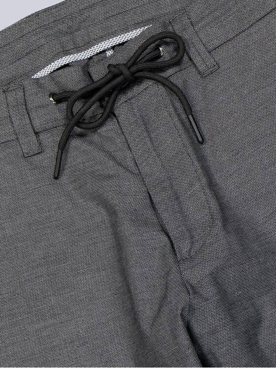engbers Herren Chino mit Tunnelzug Anthrazit 38675