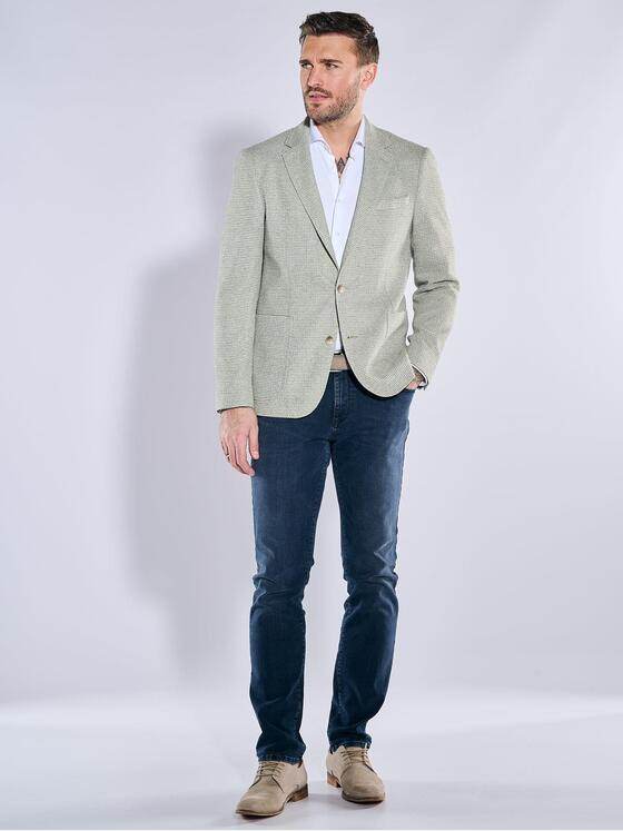 emilio adani Herren Freizeit-Sakko slim fit Grün 38420