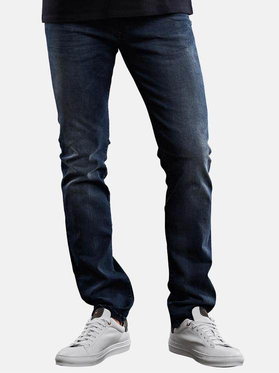 emilio adani Herren Jeans im Used-Look Blau 28946