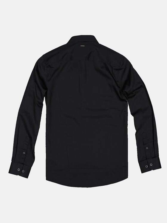 emilio adani Herren Langarm-Hemd "My Favorite" Schwarz 34061