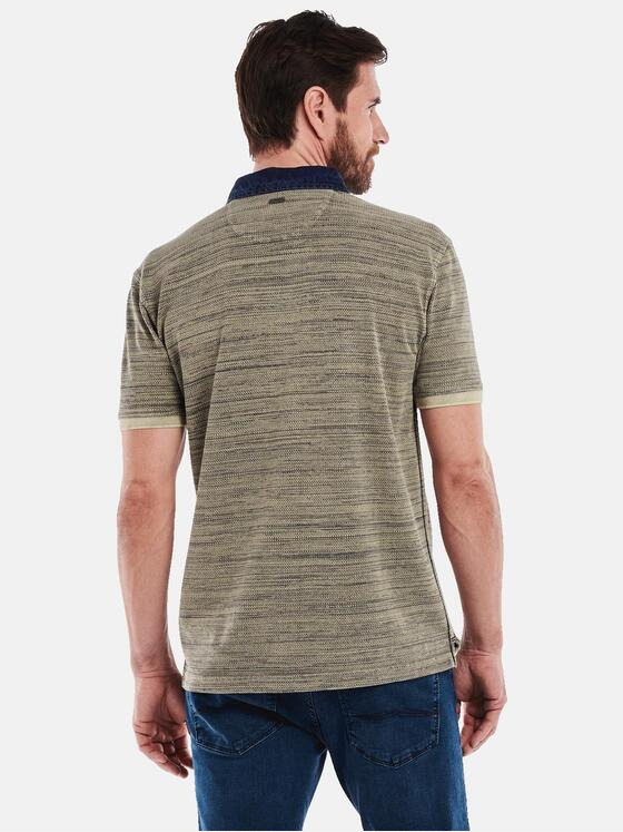 engbers Herren Polo-Shirt regular Beige 35086