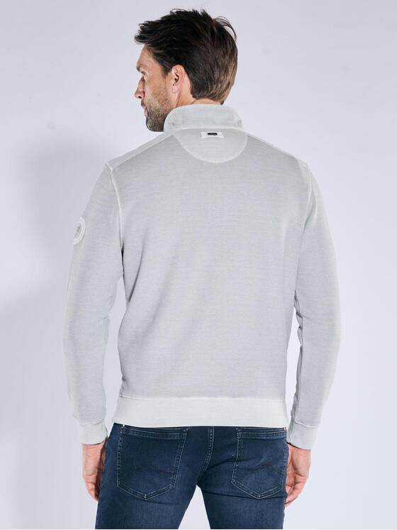 engbers Herren Sweatshirt in Satin-Warenqualität Hellgrau 39426