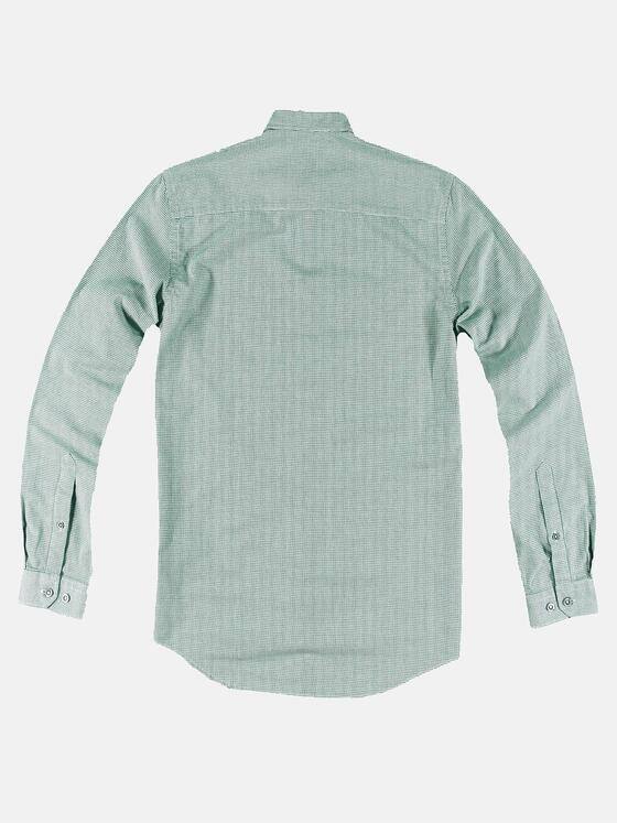 engbers Herren Hemd uni Tannengruen 30352