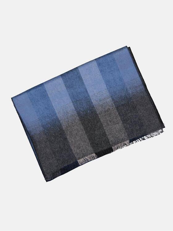 engbers Herren Schal gemustert Blau 35884
