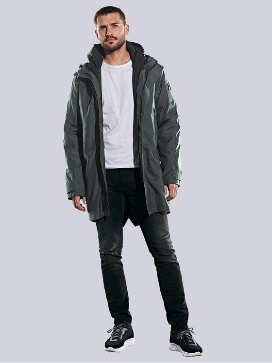 emilio adani Herren Funktionsjacke 2-in-1 Grün 33518