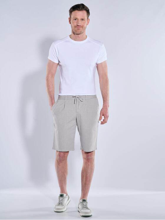 engbers Herren Chino-Bermuda mit Tunnelzug Hellgrau 39021