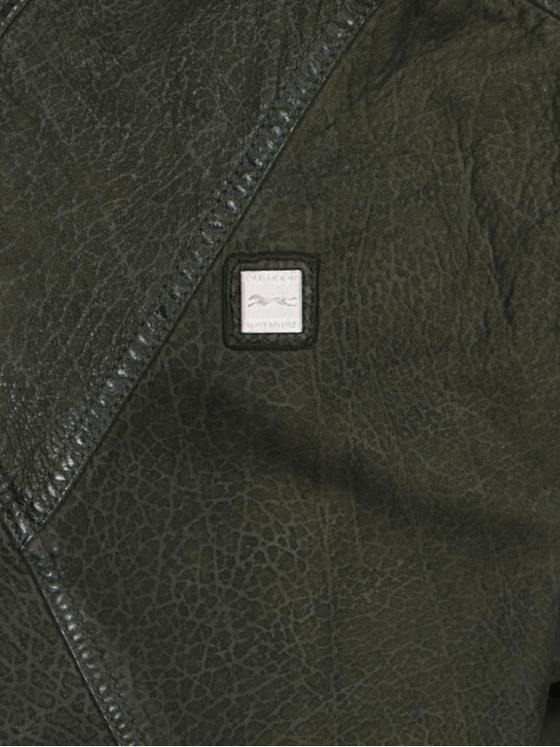 engbers Herren Lederjacke aus Nubuk-Leder Grün 34214