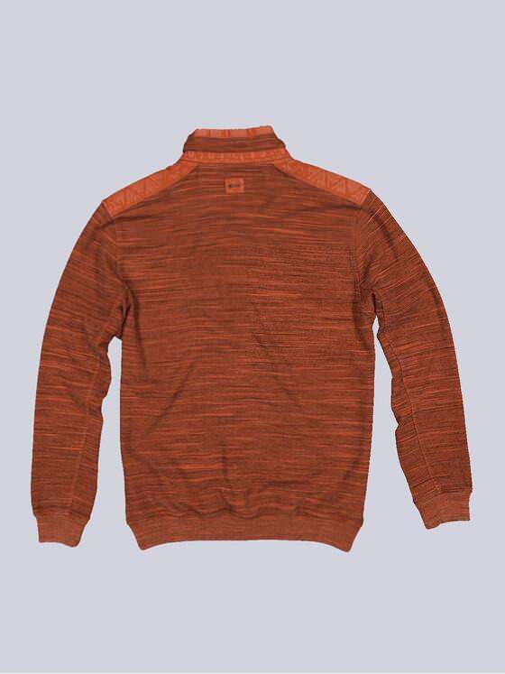 engbers Herren Sweatshirt gestreift Orange 35610
