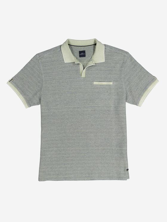 engbers Herren Polo-Shirt strukturiert Grün 37134