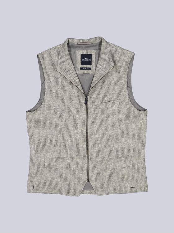 engbers Herren Weste Braunbeige 40297