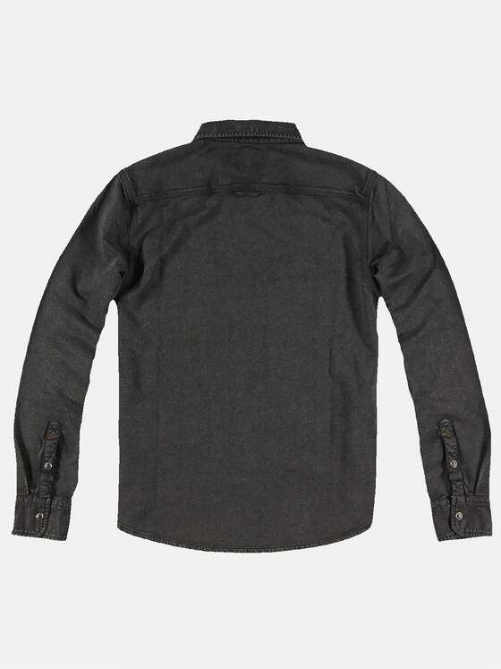 emilio adani Herren Polo-Shirt gefärbt Grau 31984