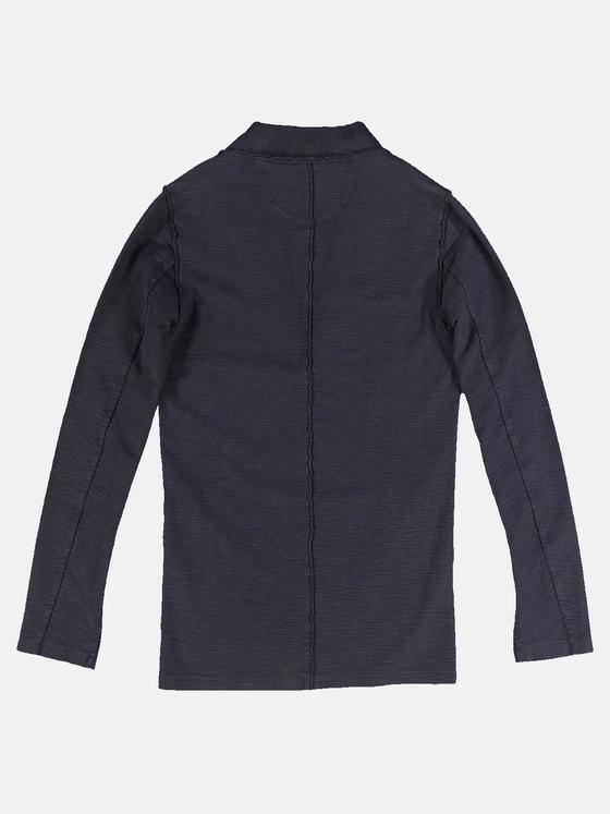 emilio adani Herren Lässiges Sweatsakko Blau 31055