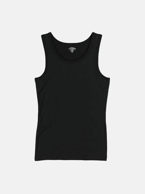 emilio adani Herren Tank Top Schwarz 32805