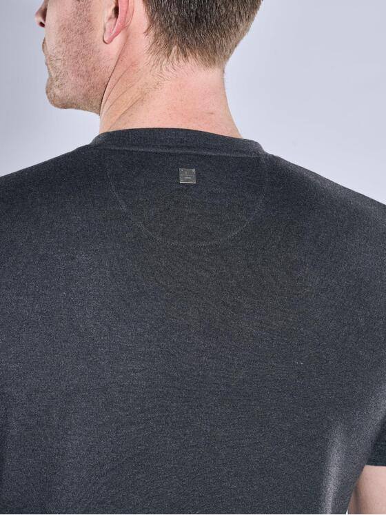ENGBERS GERMANY Herren T-Shirt softem Waren-Hightechmaterial Anthrazit 38926