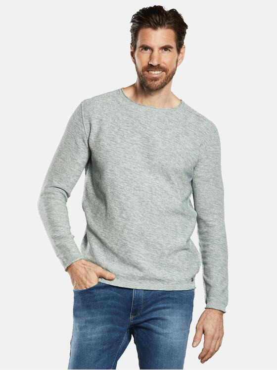 engbers Herren Pullover regular Grün 34560