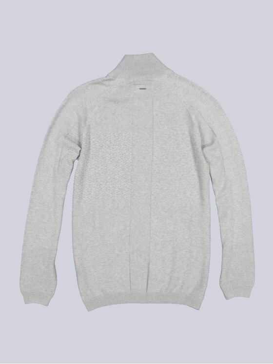 emilio adani Herren Cardigan uni Grau 35321