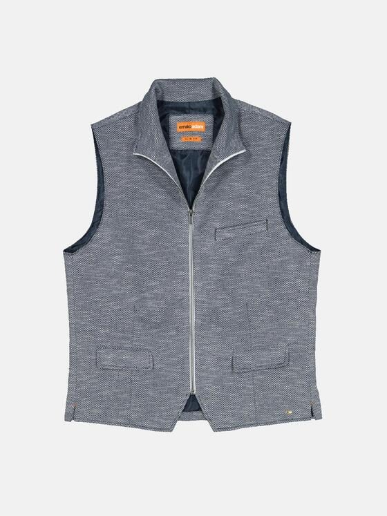 emilio adani Herren Sakkoweste Blau 33753