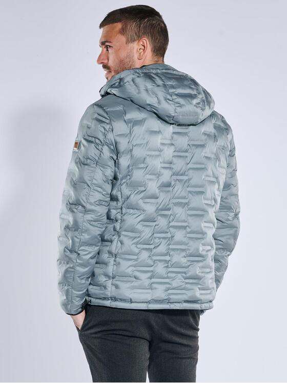 emilio adani Herren Wendejacke mit Kapuze Saphirblau 39286