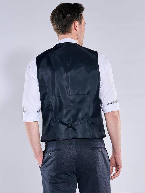 engbers Herren Anzug-Weste aus flexiblem Warenmaterial Saphirblau 39503