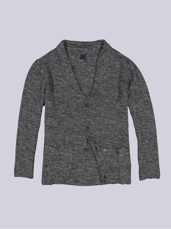 engbers Herren Strick-Sakko regular Grau 36139