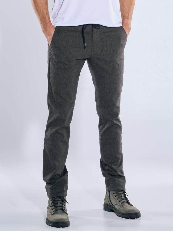 emilio adani Herren Chino in Wolloptik Anthrazit 39572