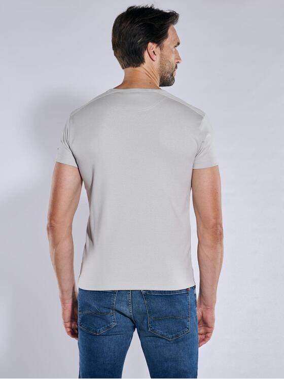 engbers Herren Basic-Shirt My Favorite organic Silbergrau 35694