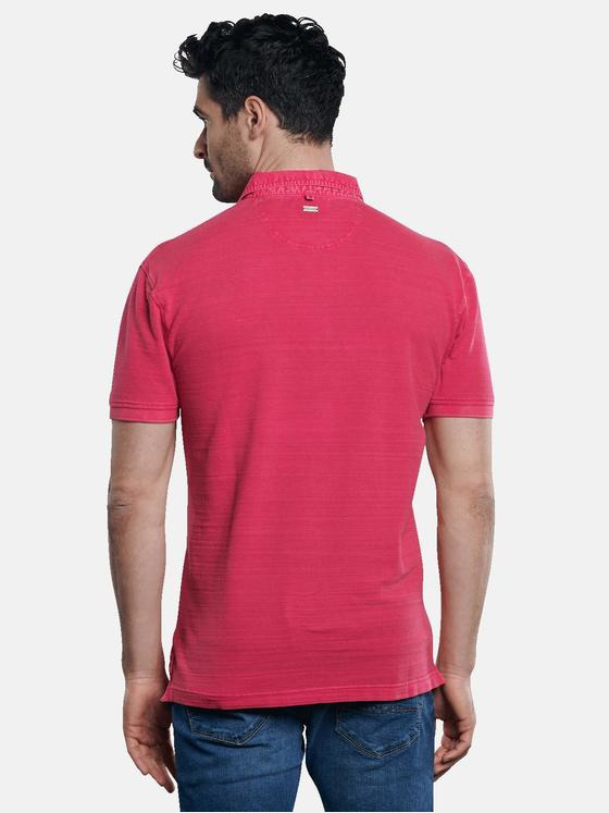 engbers Herren Poloshirt gestreift Feuerrot 31663
