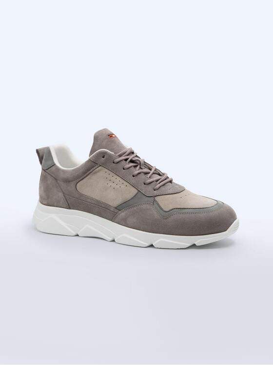 emilio adani Herren Modischer Active-Sneaker Braunbeige 40231