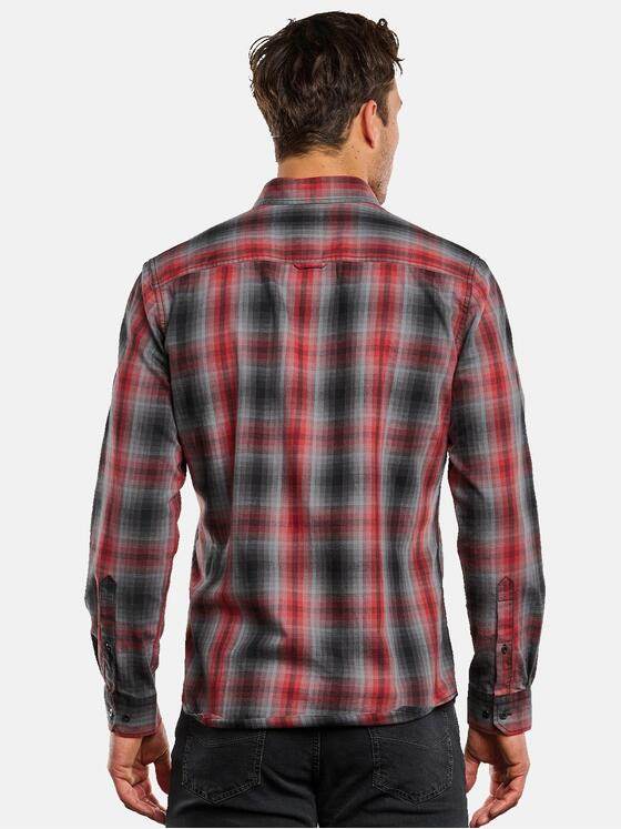 engbers Herren Karohemd Feuerrot 33632