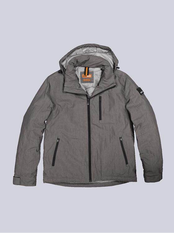 emilio adani Herren Jacke mit abnehmbarer Kapuze Beige 35846