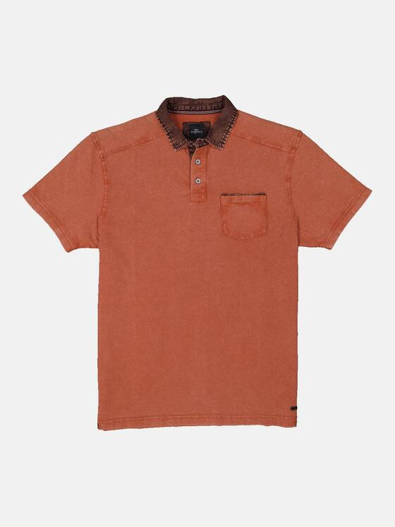 engbers Herren Polo-Shirt aus Baumwolle Orange 34539