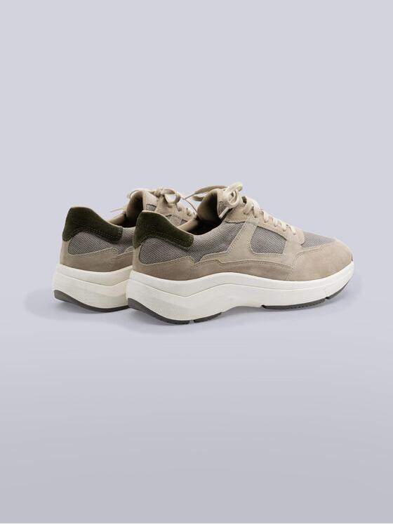 engbers Herren Sneaker mit Memory-Foam-Polsterung Beige 40339