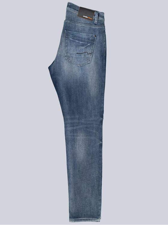 emilio adani Herren Super-Stretch-Jeans slim fit Blau 38349
