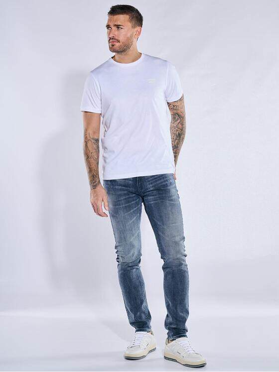 emilio adani Herren Super-Stretch-Jeans slim fit Blau 38349