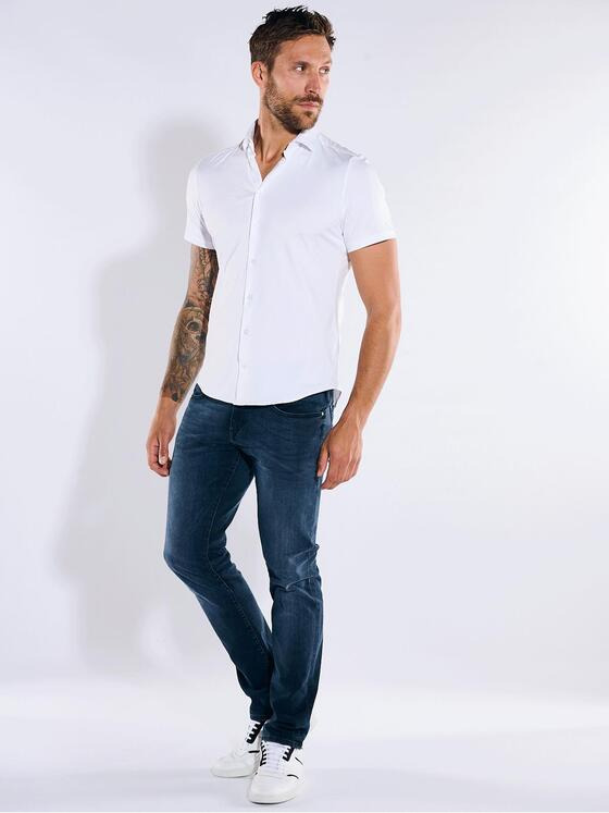Herren Kurzarm-Hemd slim fit 36885