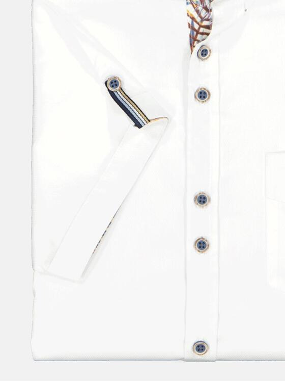 engbers Herren Kurzarm-Hemd uni Weiß 35148