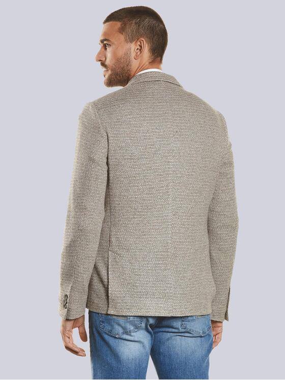emilio adani Herren Sakko strukturiert Beige 34320