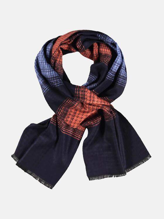 engbers Herren Mehrfarbiger Schal Orange 30360