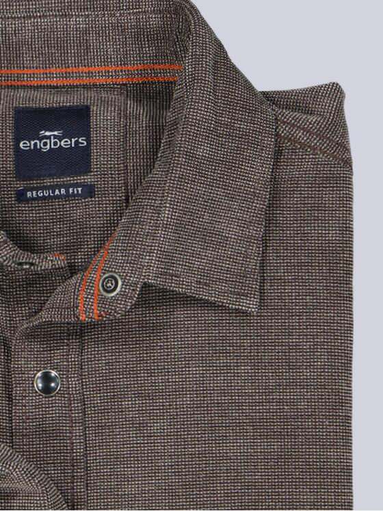 engbers Herren Cordhemd Grau 39444