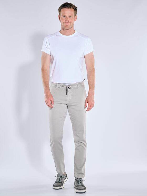 engbers Herren Super-Stretch-Jeans im Chino-Design Beige 39497