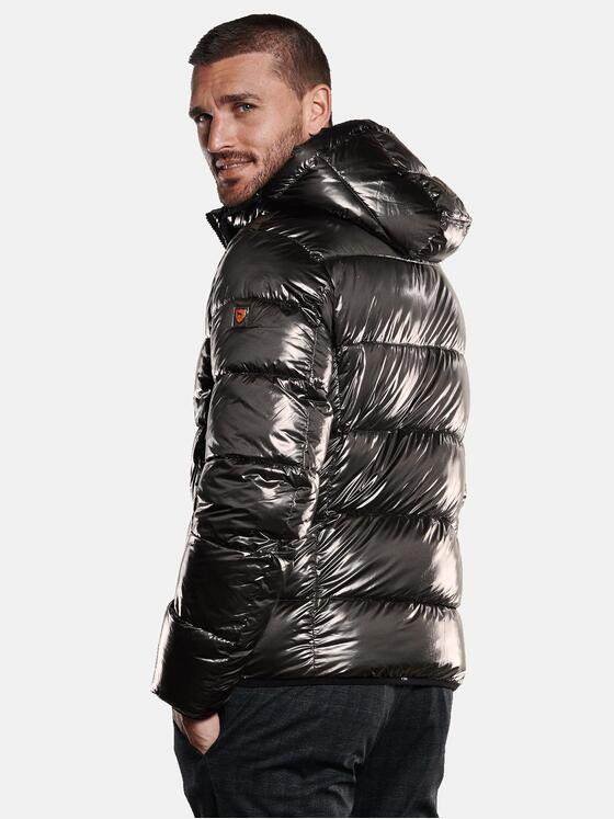 emilio adani Herren Jacke mit Steppung Grau 33523
