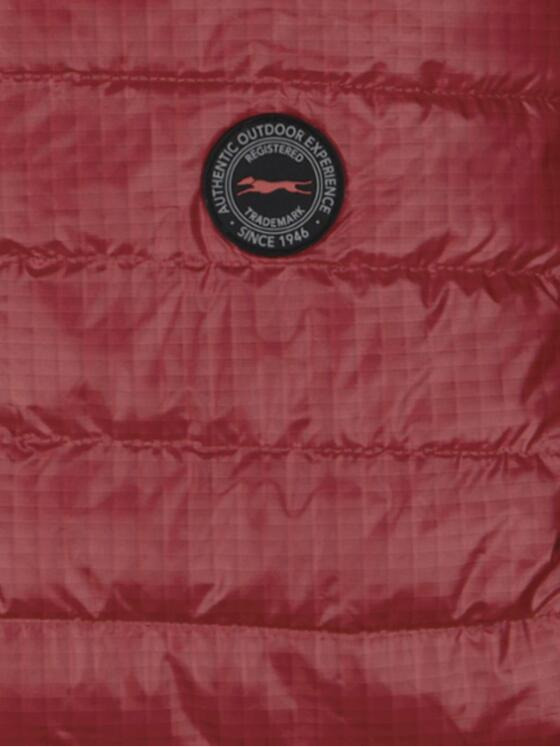 engbers Herren Steppjacke mit abnehmbarer Kapuze Rot 34505