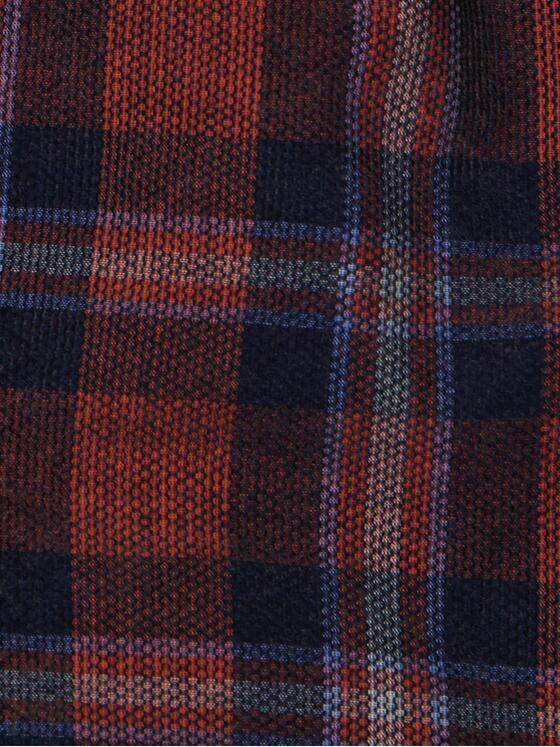 engbers Herren Karohemd Dunkelorange 31879