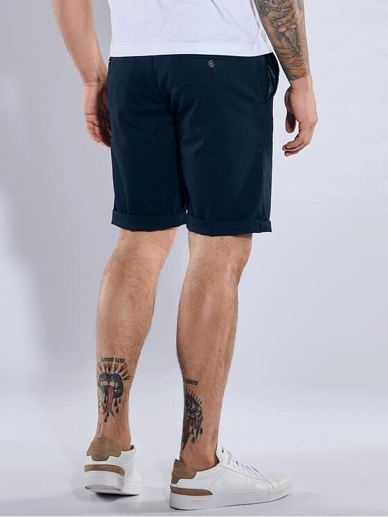 emilio adani Herren Chino-Bermuda regular Blau 36642