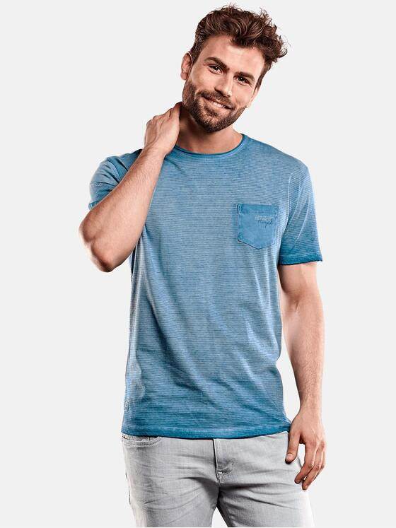 engbers Herren Rundhals T-Shirt Türkis 27608