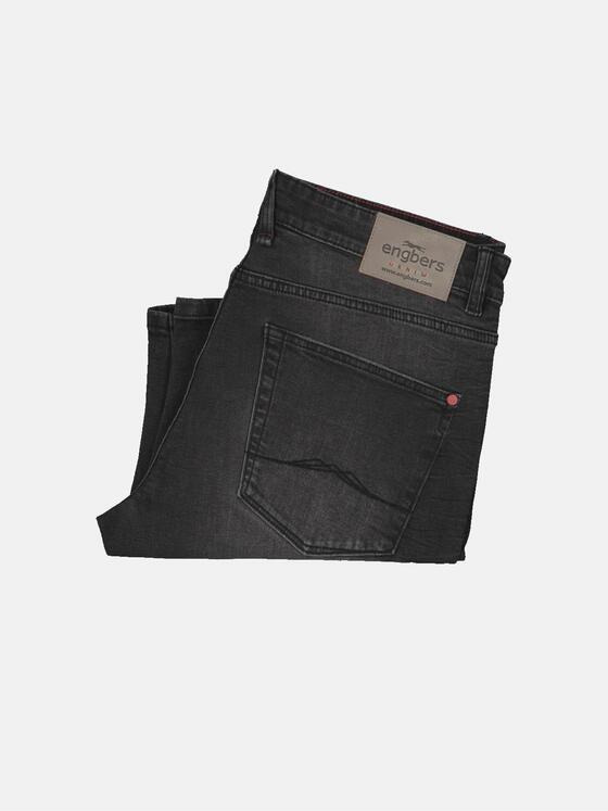 engbers Herren Bermuda regular Schwarz 34928