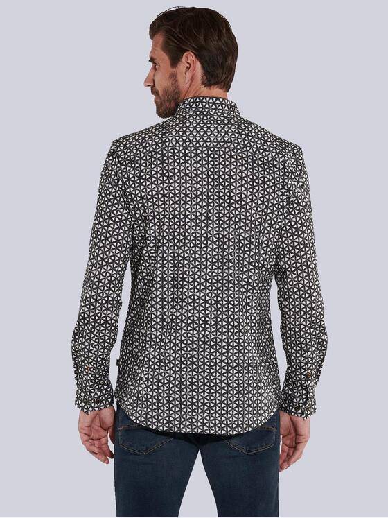 engbers Herren Hemd langarm Blau 36084
