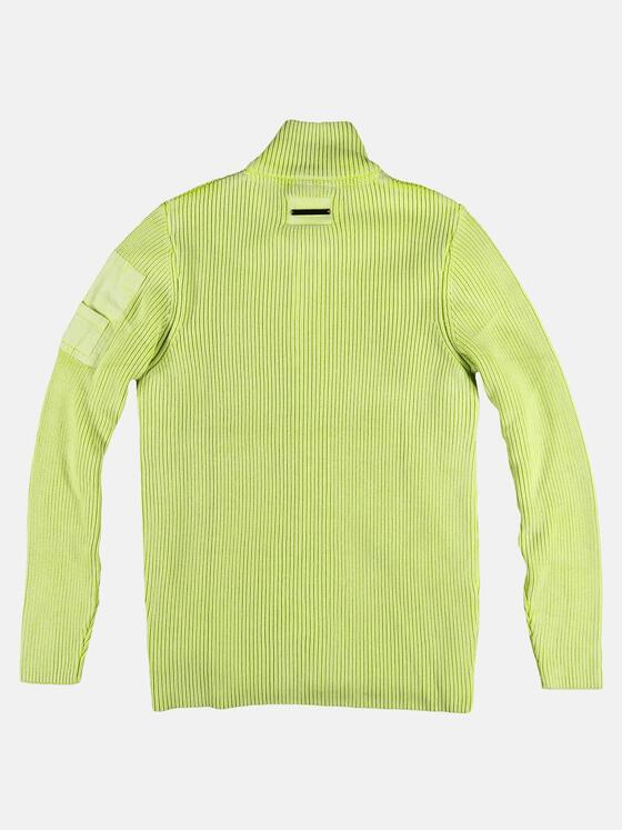 emilio adani Herren Modische Strickjacke Gelb 29281